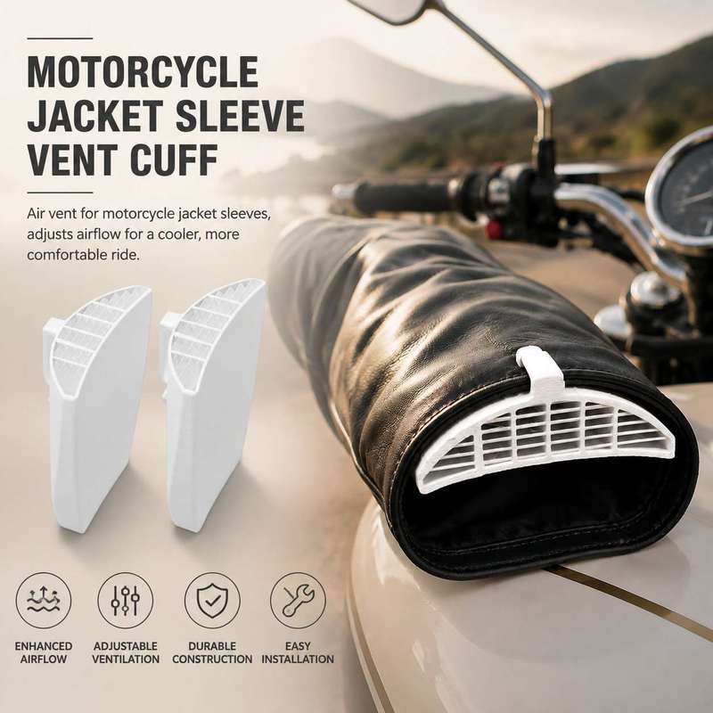 Riding Gear - Ventilatiemanchet voor motorjas, luchtventilator, component voor