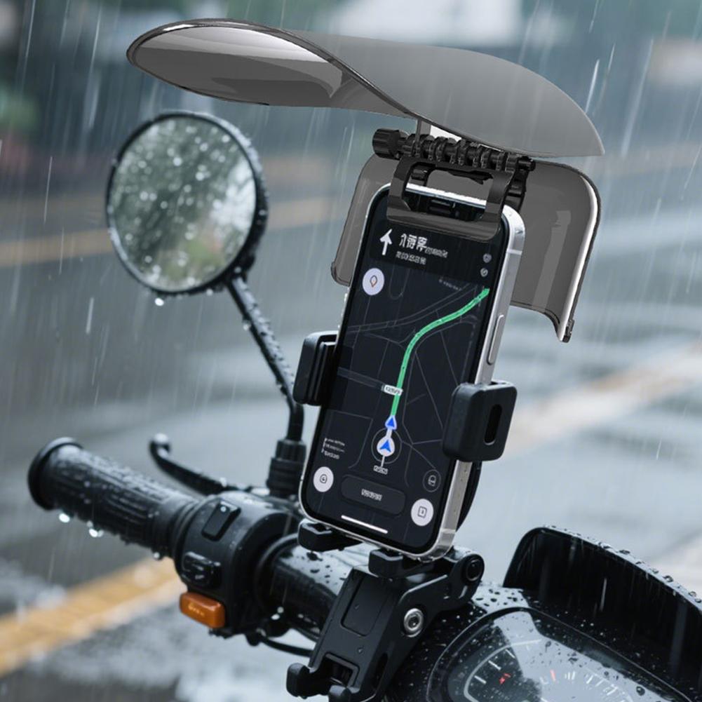 Riding Gear - Zonnehoed Stijl Telefoonhouder Zonnescherm Regendicht Universele