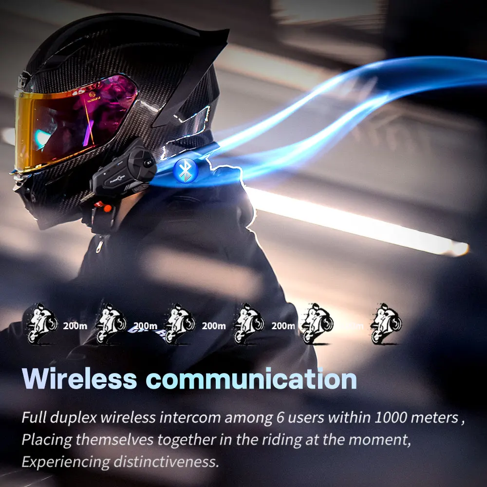 Freedconn Motor Intercom Auto  - Universal Motorcycle Helmet Intercom Headset recensie en prijs