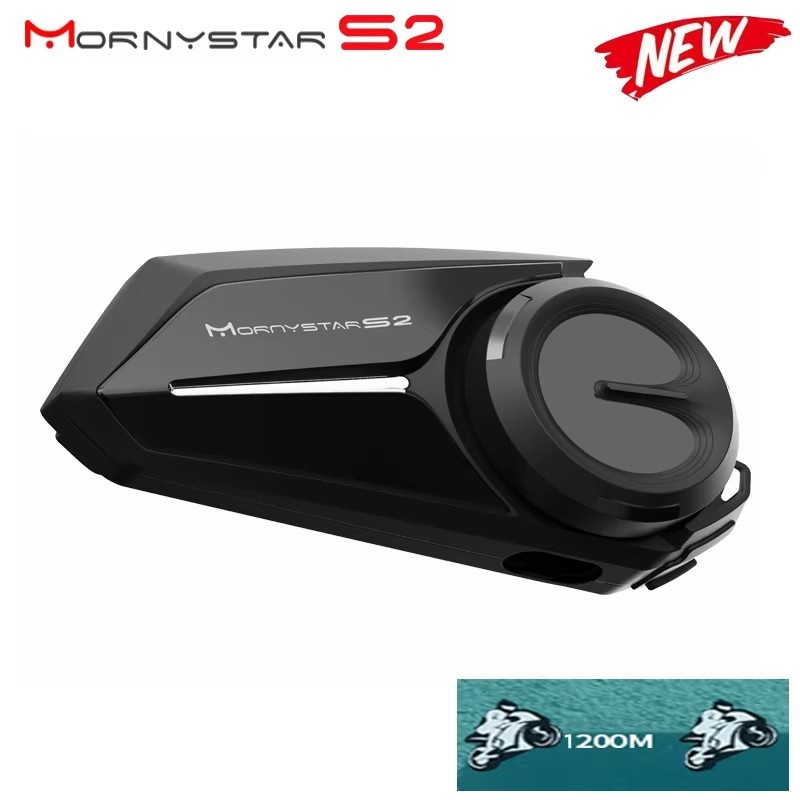 Mornystar S2 Helm Headset Moto - Universal Motorcycle Helmet Intercom Headset recensie en prijs