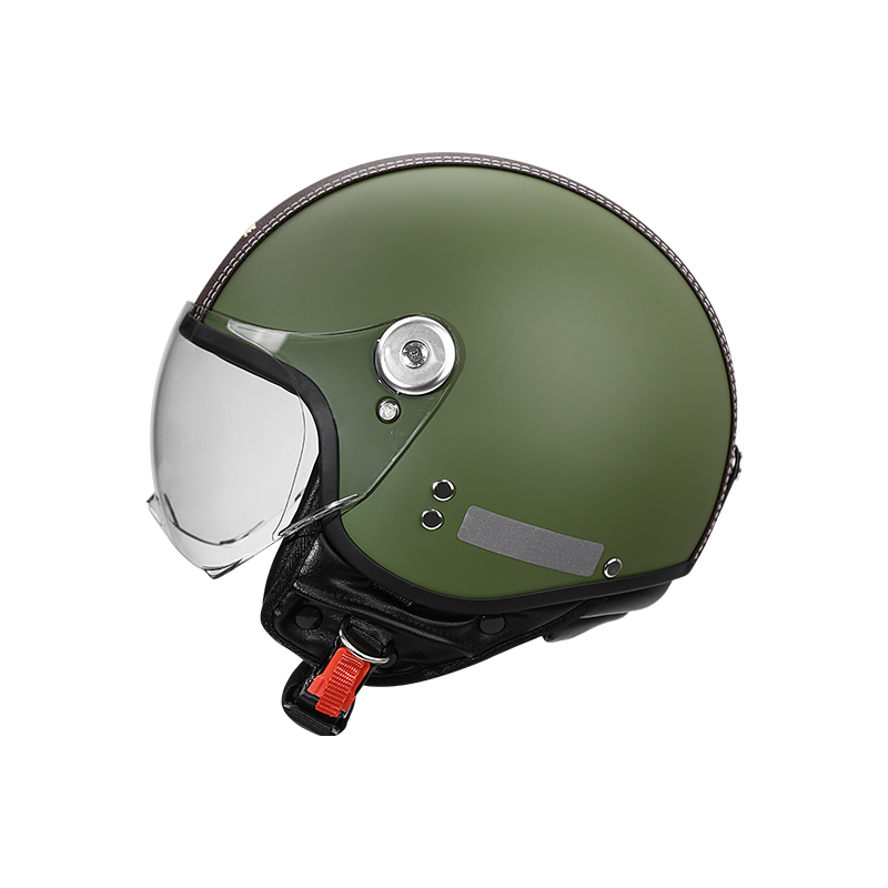 Vintage 3/4 open face motorhel - Vintage Open Face Retro Helmet recensie en prijs
