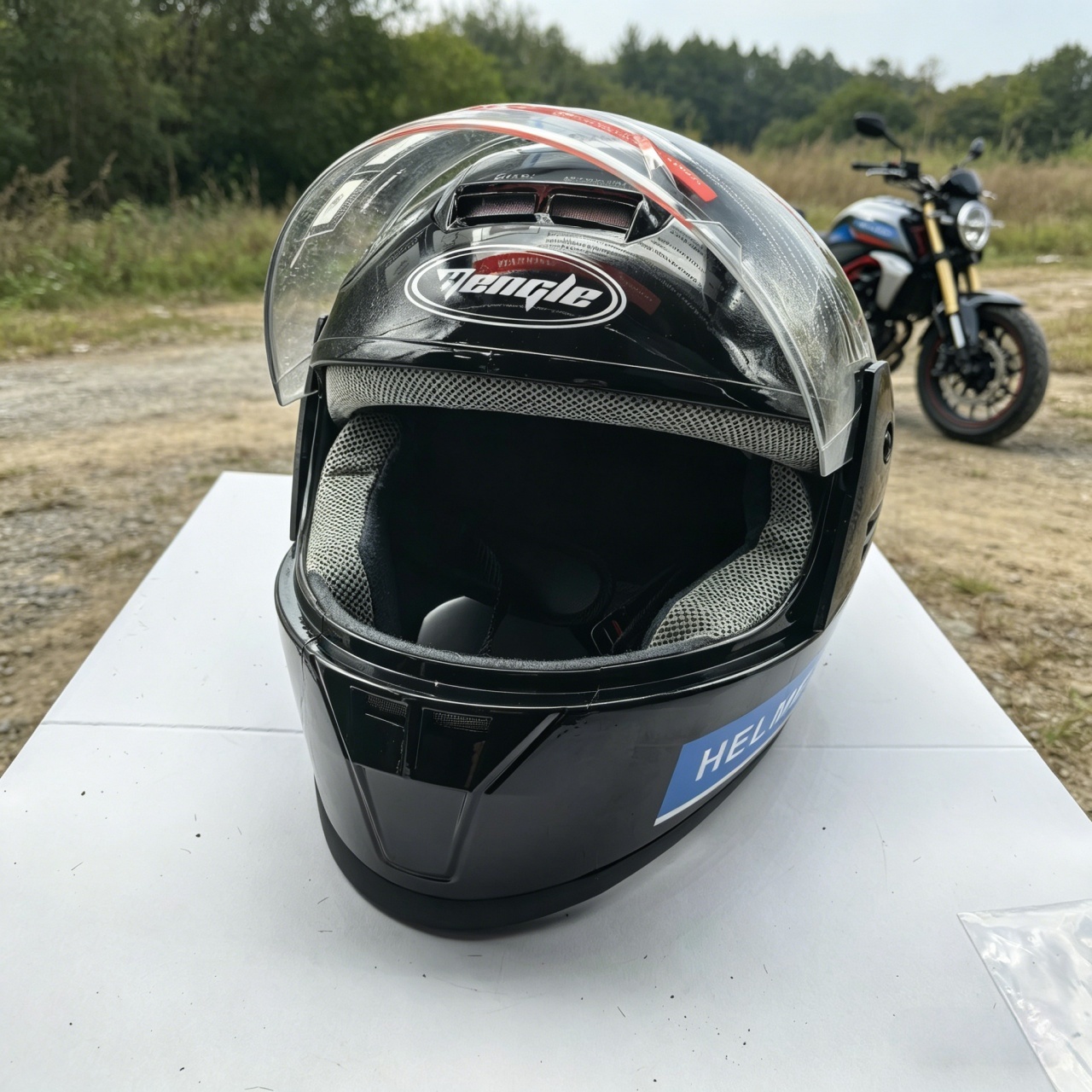 Volledige gezichtsmotorhelm me - Dual Visor Motorcycle Racing Helmet recensie en prijs