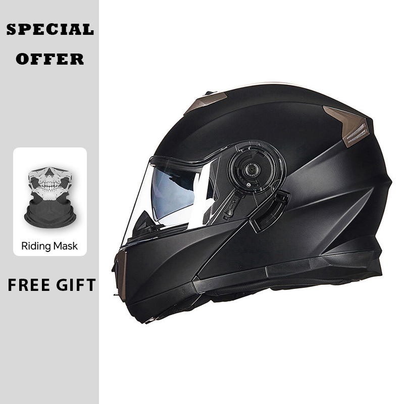 Motorhelmen Modulaire opklapba - Modular Flip Up Motorcycle Helmet Dot Approved recensie en prijs