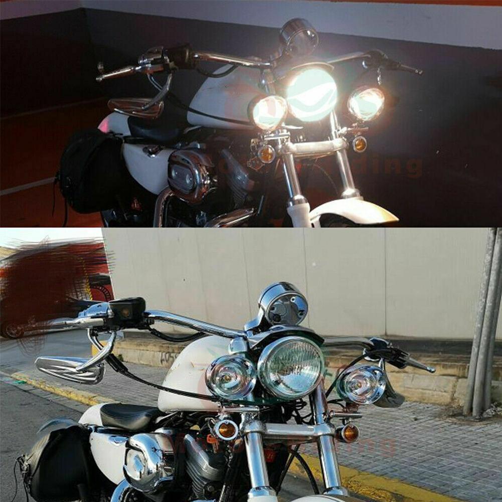 Chrome Universele Motorfiets M - Universal Motorcycle Led Headlight Projector recensie en prijs