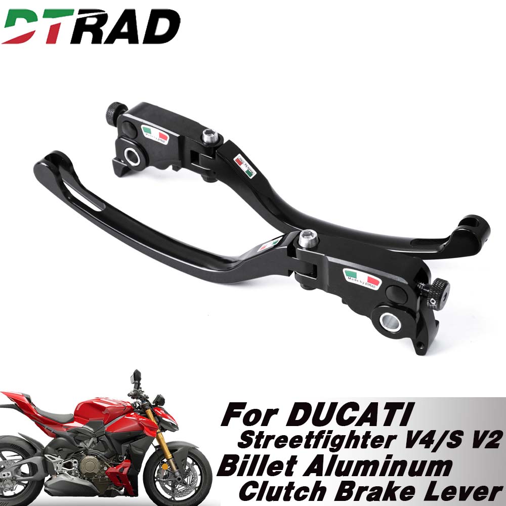 Voor Ducati Panigale/Streetfig - Cnc Aluminum Adjustable Brake Clutch Levers recensie en prijs