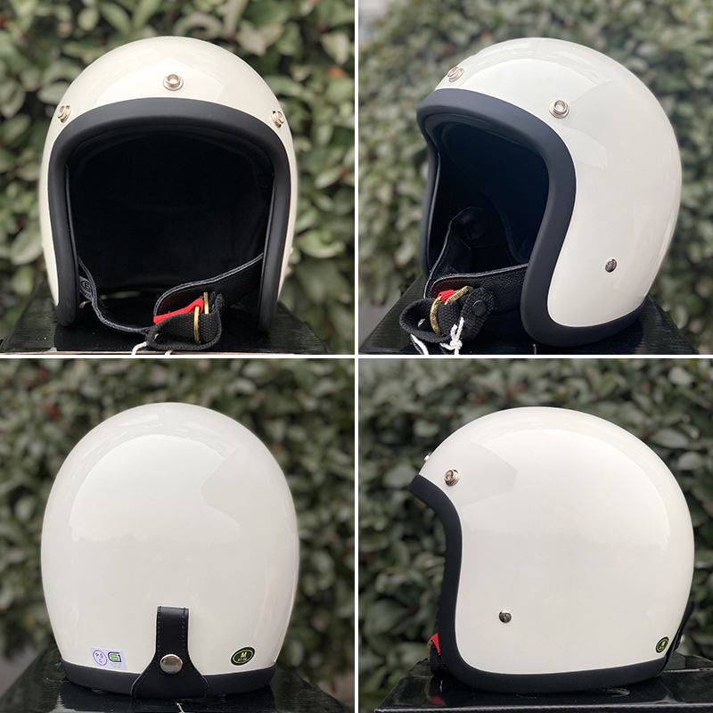 TT&COCASCOS Motorhelm Jet Vint - Vintage Open Face Retro Helmet recensie en prijs