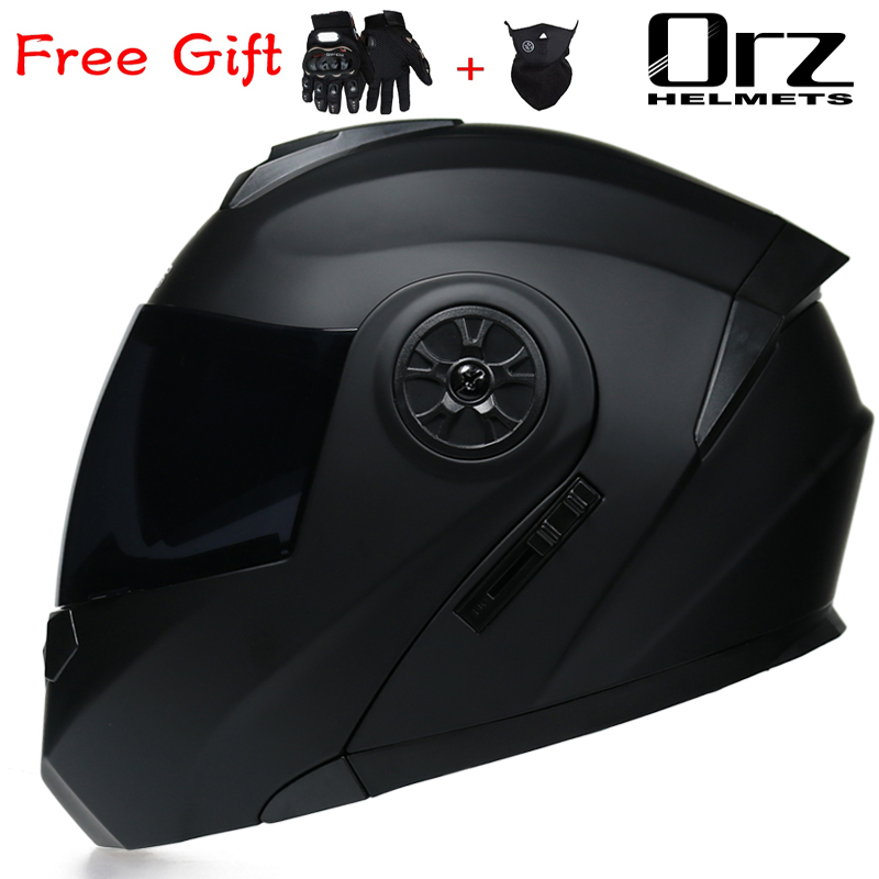 ORZ-161 Nieuwste DOT-goedgekeu - Dual Visor Motorcycle Racing Helmet recensie en prijs