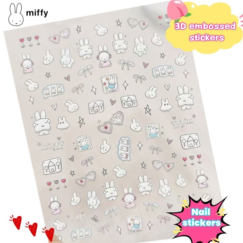 Nijntje cartoon nagelstickers  - Atv Parts recensie en prijs