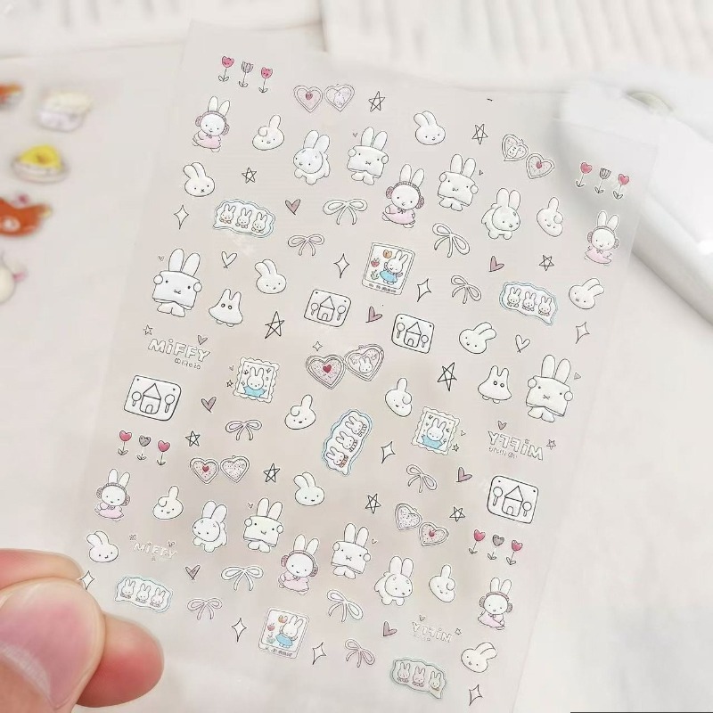 Nijntje cartoon nagelstickers  - Atv Parts recensie en prijs