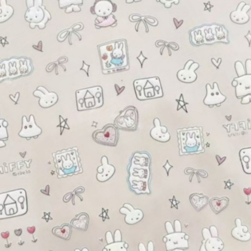 Nijntje cartoon nagelstickers  - Atv Parts recensie en prijs