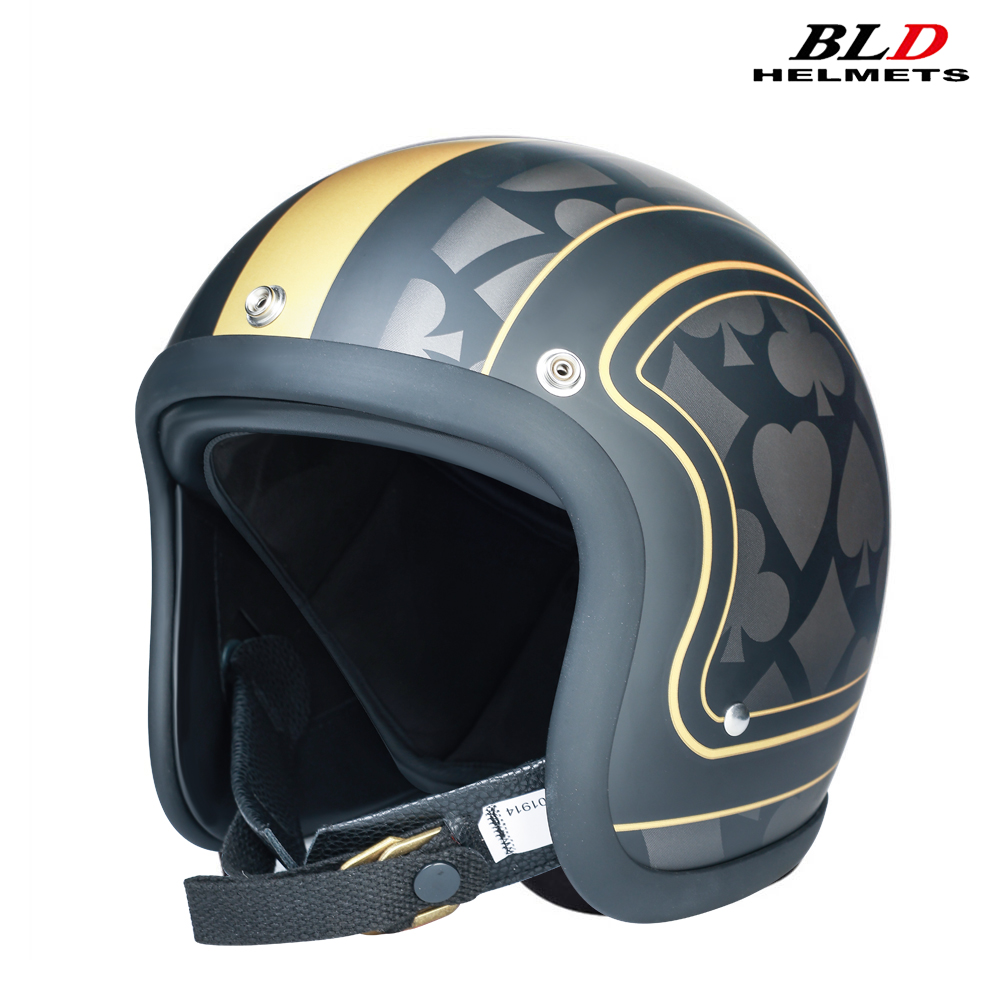 Laag Profiel Japan Korea Stijl - Vintage Open Face Retro Helmet recensie en prijs