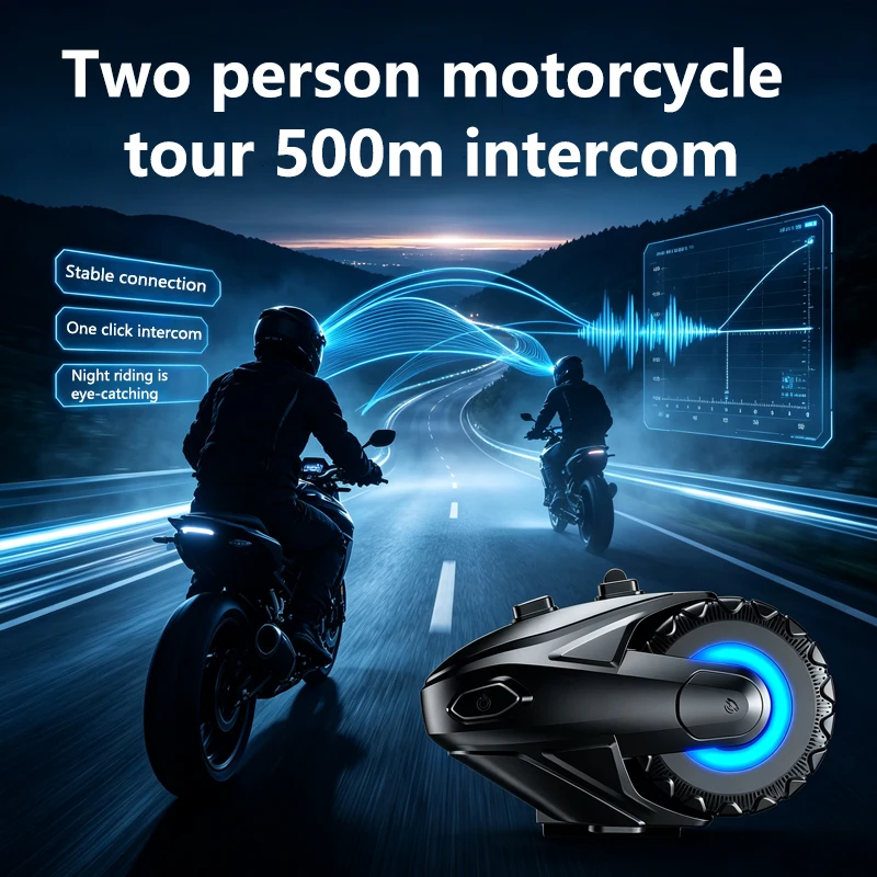1/2 Stuks Motorfiets Bluetooth - Universal Motorcycle Helmet Intercom Headset recensie en prijs