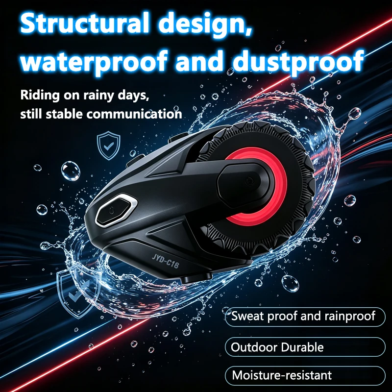 1/2 Stuks Motorfiets Bluetooth - Universal Motorcycle Helmet Intercom Headset recensie en prijs