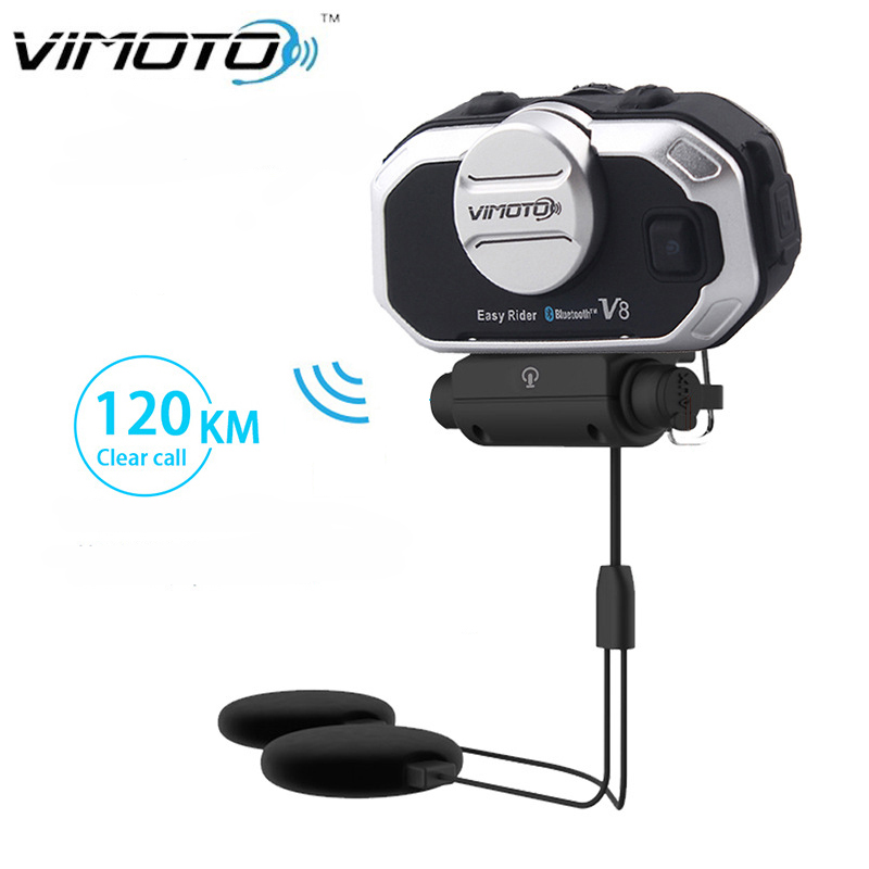 Vimoto V8 Motorhelm Headset Bl - Universal Motorcycle Helmet Intercom Headset recensie en prijs