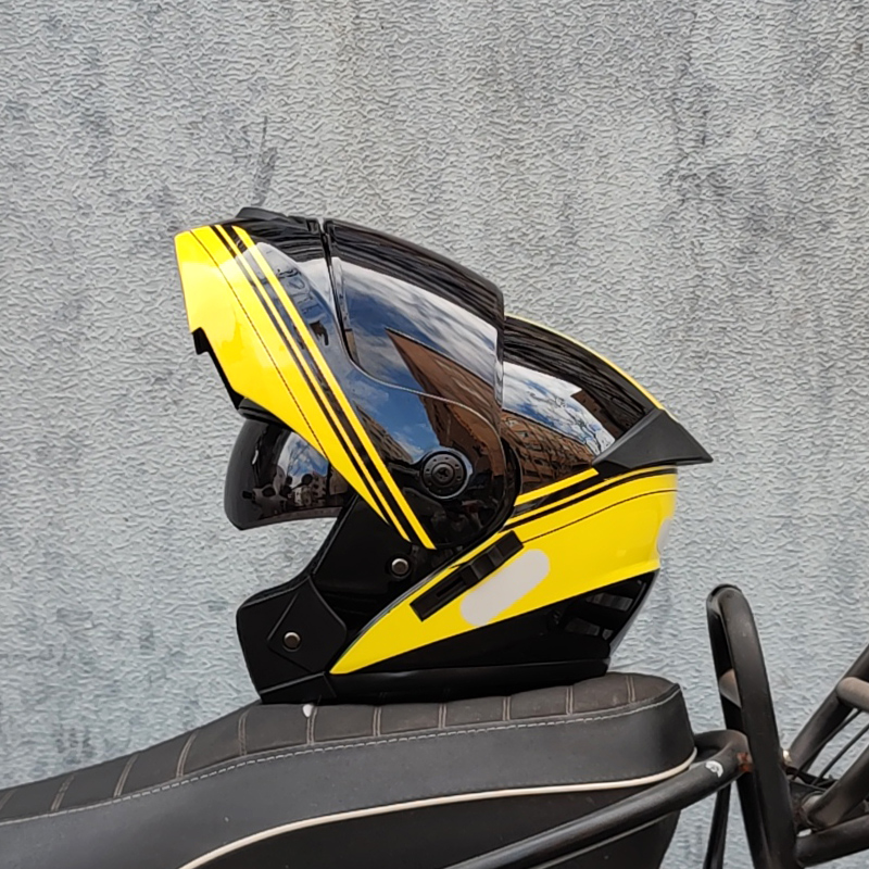 ORZ Nieuwste DOT-goedgekeurde  - Dual Visor Motorcycle Racing Helmet recensie en prijs