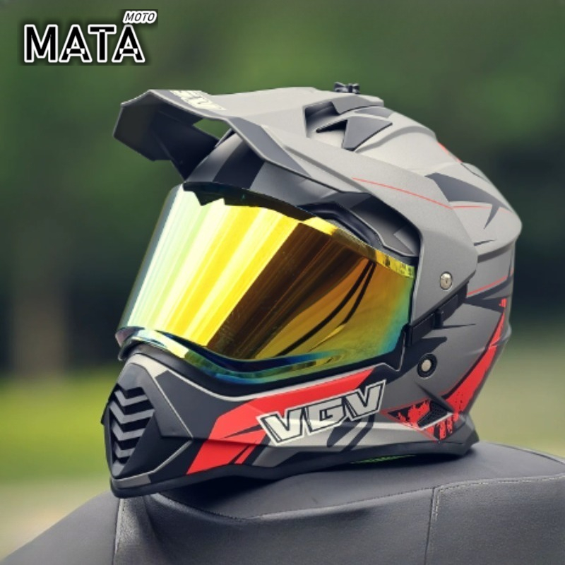 VGV Motocross ECE DOT gecertif - Full Face Motorcycle Helmet With Bluetooth recensie en prijs