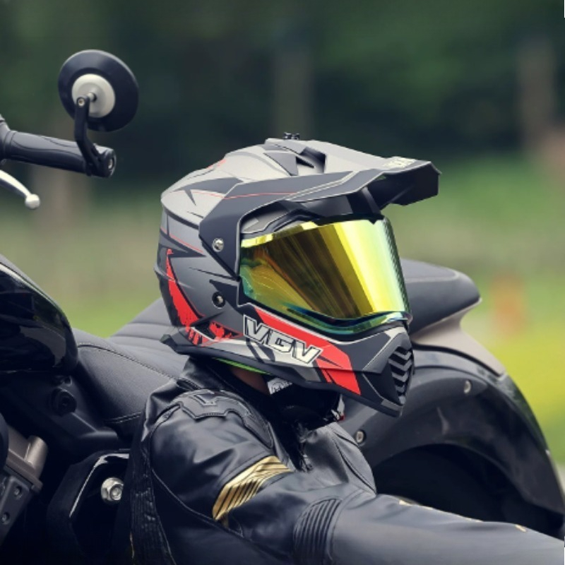 VGV Motocross ECE DOT gecertif - Full Face Motorcycle Helmet With Bluetooth recensie en prijs