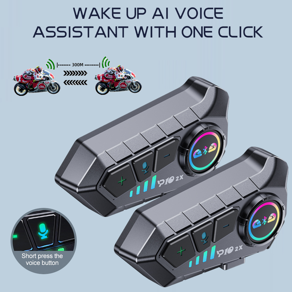 Y10 2x Motorfiets Intercom Blu - Universal Motorcycle Helmet Intercom Headset recensie en prijs