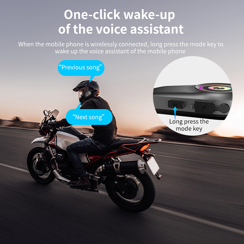 G1 motorfietsheadset: draadloz - Universal Motorcycle Helmet Intercom Headset recensie en prijs
