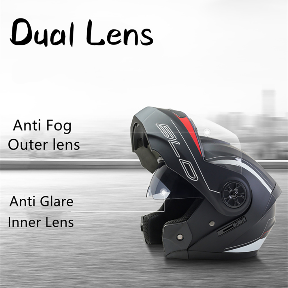 Gepersonaliseerde Full Face Ca - Modular Flip Up Motorcycle Helmet Dot Approved recensie en prijs