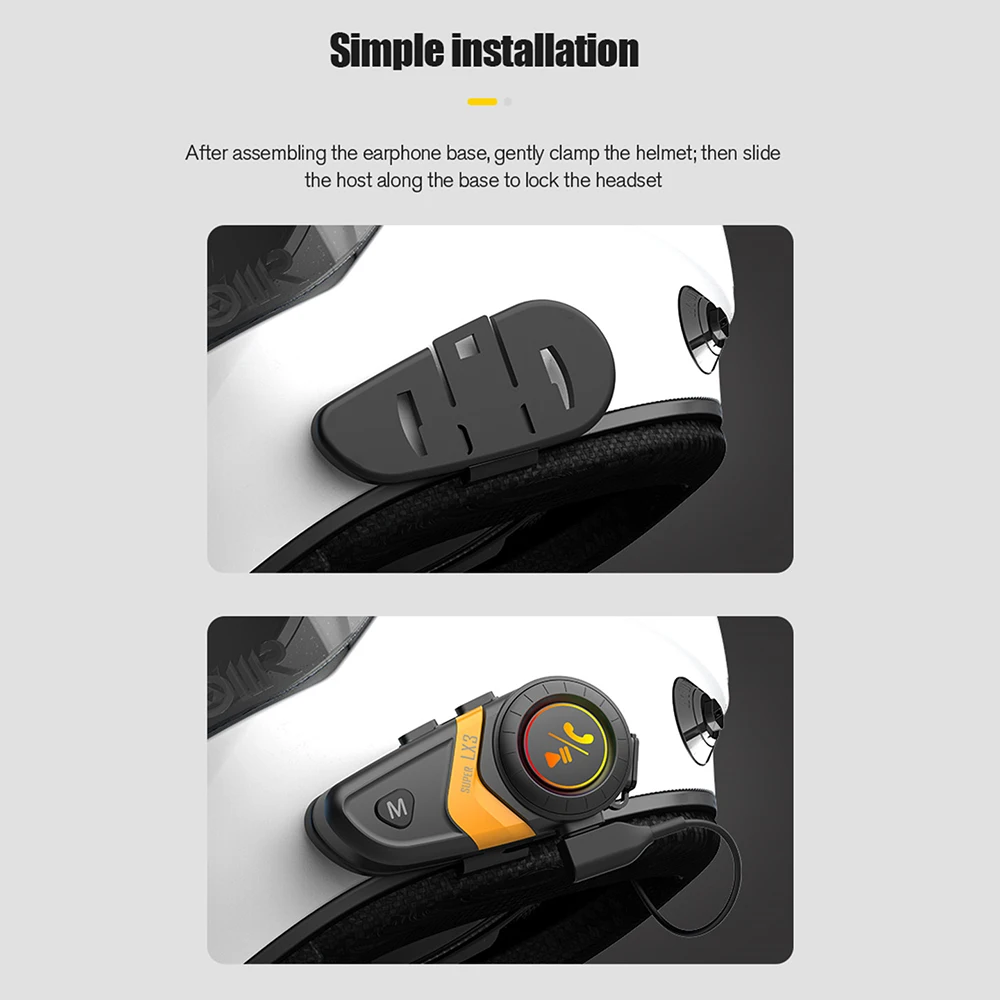 Lx3 Motorhelm Headset Draadloz - Full Face Motorcycle Helmet With Bluetooth recensie en prijs